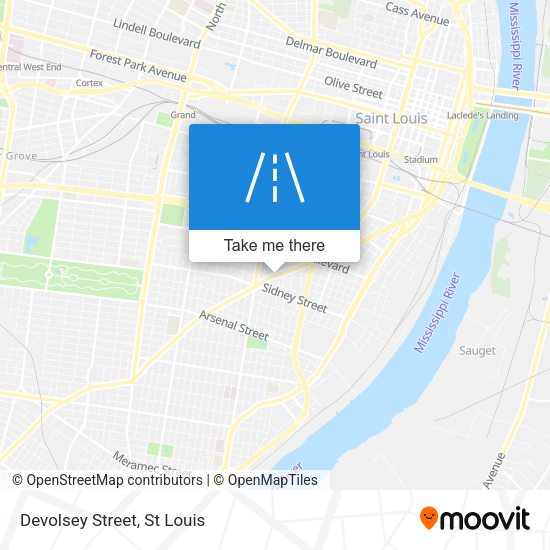 Mapa de Devolsey Street