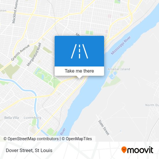Mapa de Dover Street