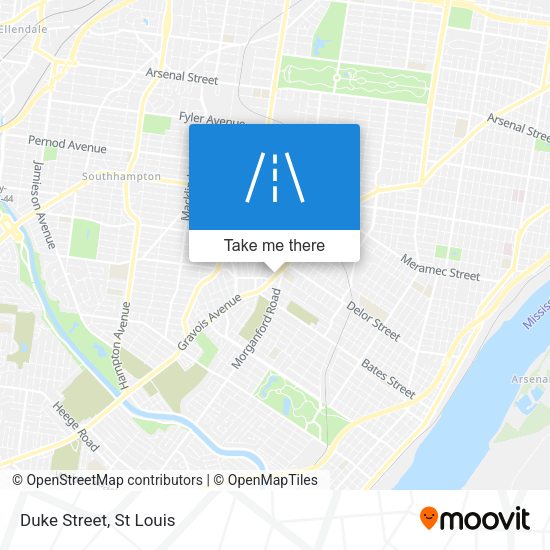 Duke Street map