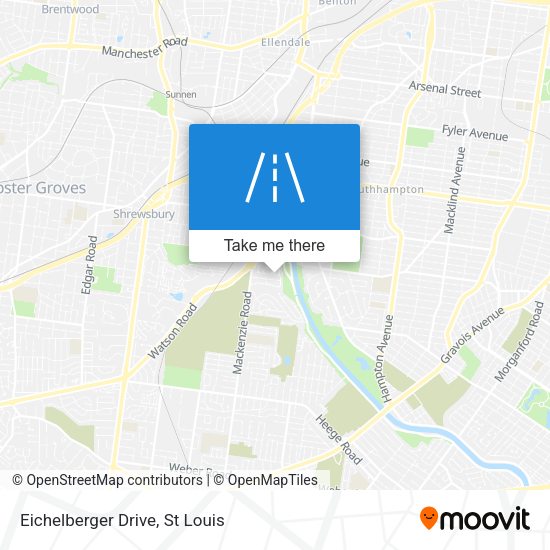 Mapa de Eichelberger Drive