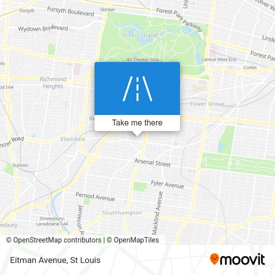 Mapa de Eitman Avenue