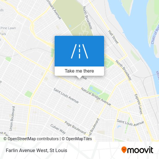Farlin Avenue West map