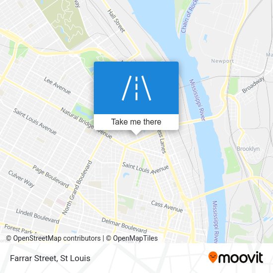 Mapa de Farrar Street