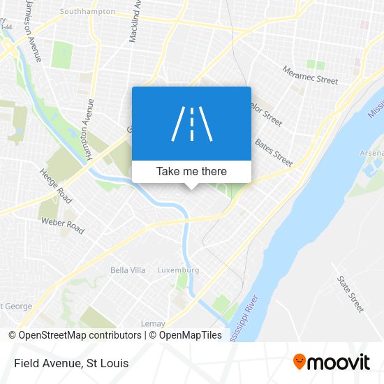 Mapa de Field Avenue
