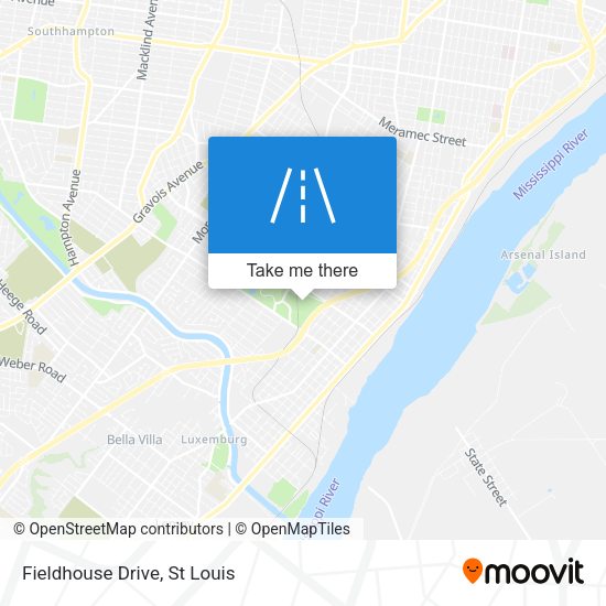 Mapa de Fieldhouse Drive