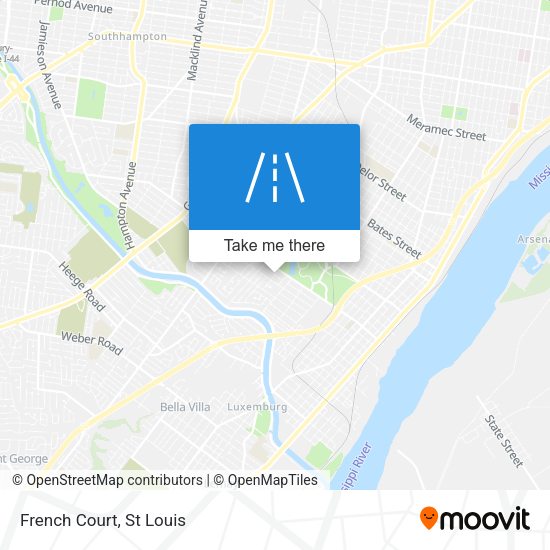 Mapa de French Court