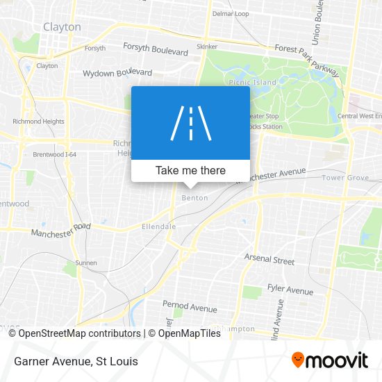 Mapa de Garner Avenue