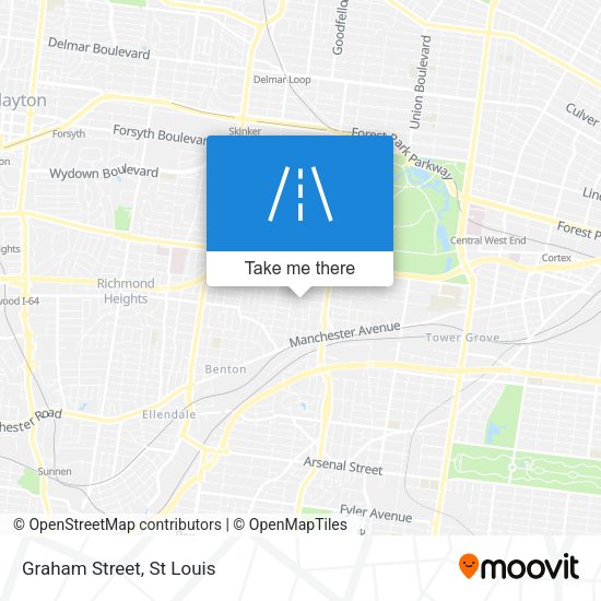 Mapa de Graham Street