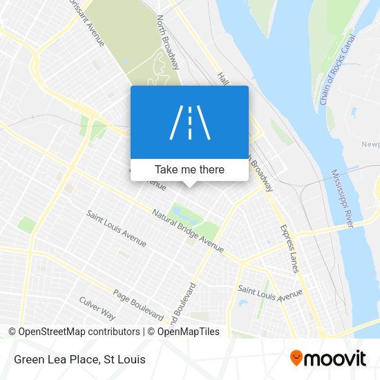 Mapa de Green Lea Place