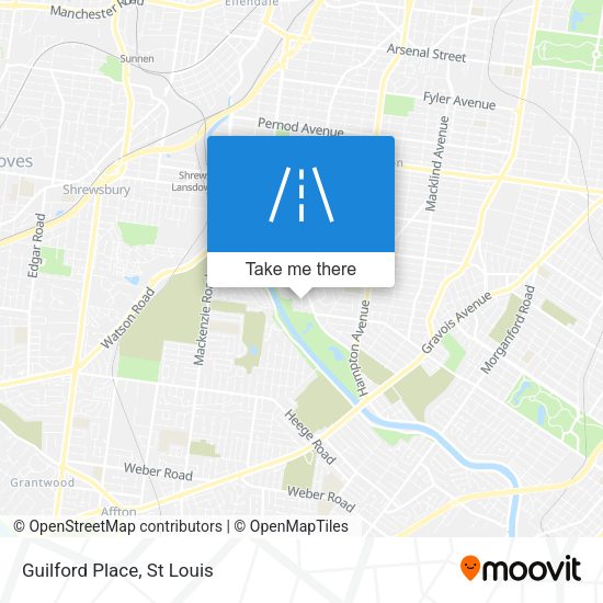 Mapa de Guilford Place