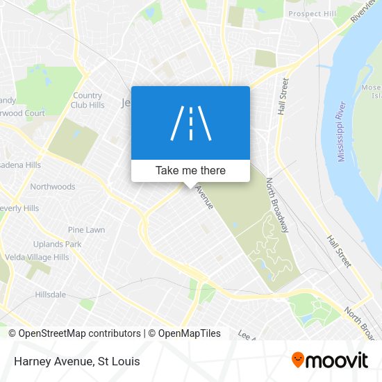 Mapa de Harney Avenue