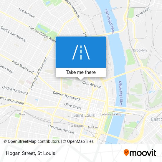 Mapa de Hogan Street