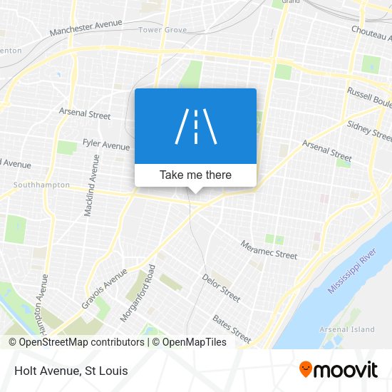 Mapa de Holt Avenue