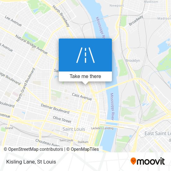 Mapa de Kisling Lane