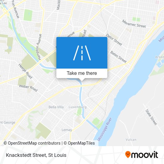 Mapa de Knackstedt Street