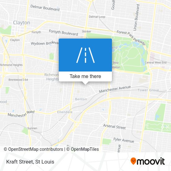 Mapa de Kraft Street