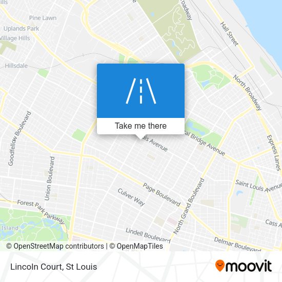Mapa de Lincoln Court
