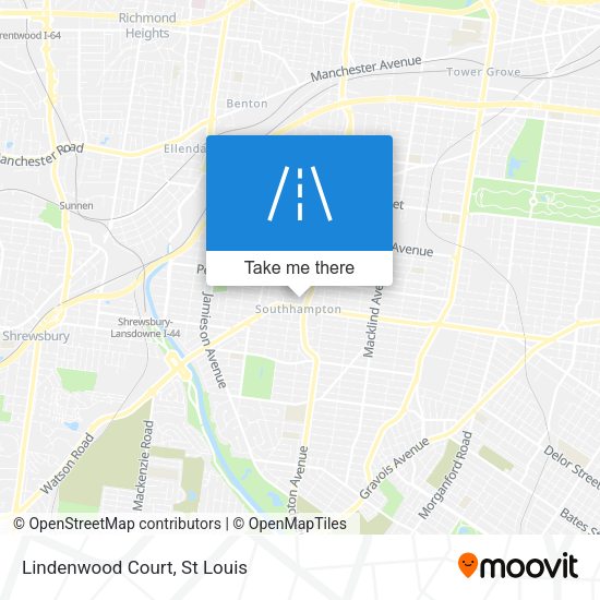 Mapa de Lindenwood Court