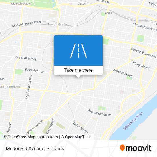 Mcdonald Avenue map