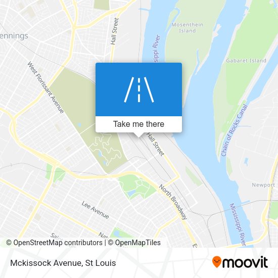 Mapa de Mckissock Avenue