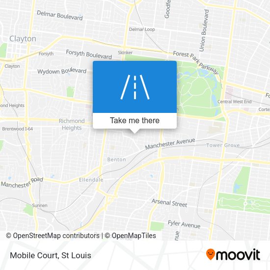 Mapa de Mobile Court