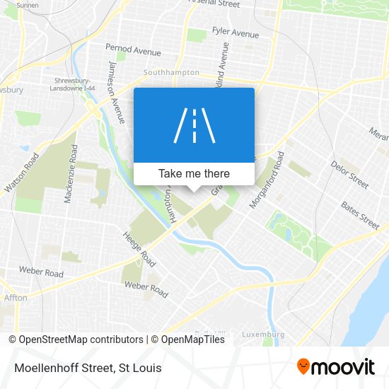 Mapa de Moellenhoff Street