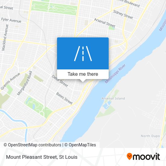 Mount Pleasant Street map