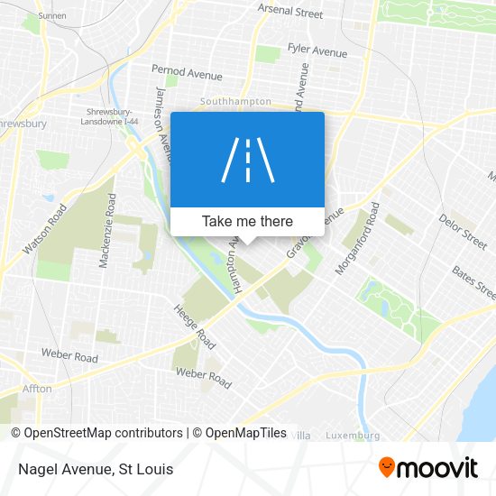 Mapa de Nagel Avenue