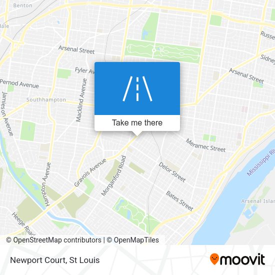 Mapa de Newport Court