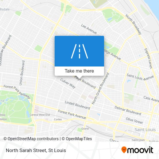 Mapa de North Sarah Street