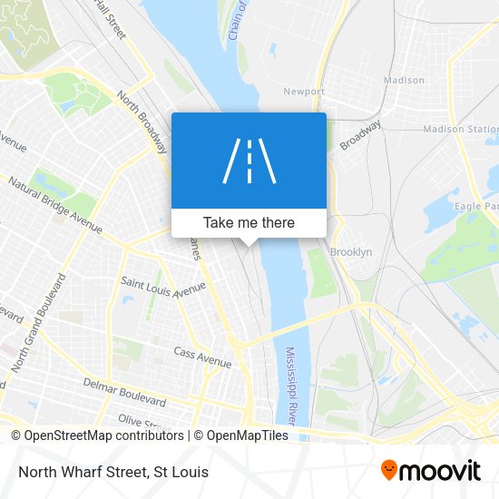 North Wharf Street map