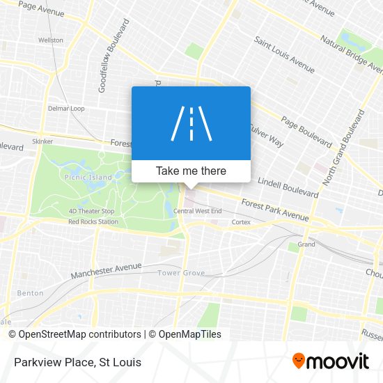 Mapa de Parkview Place