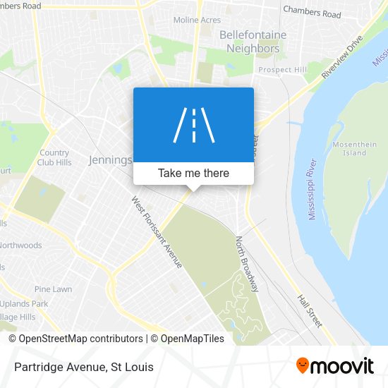 Mapa de Partridge Avenue