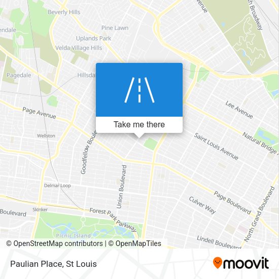 Mapa de Paulian Place