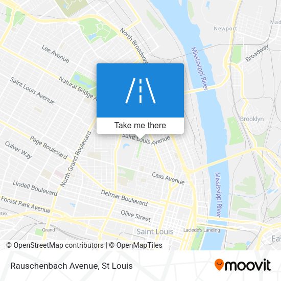 Rauschenbach Avenue map