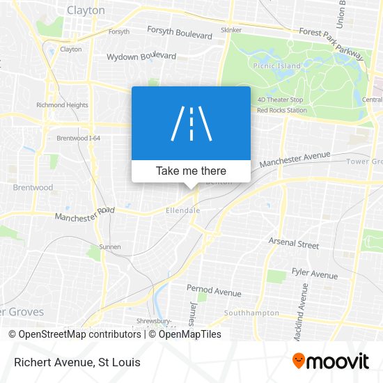 Mapa de Richert Avenue