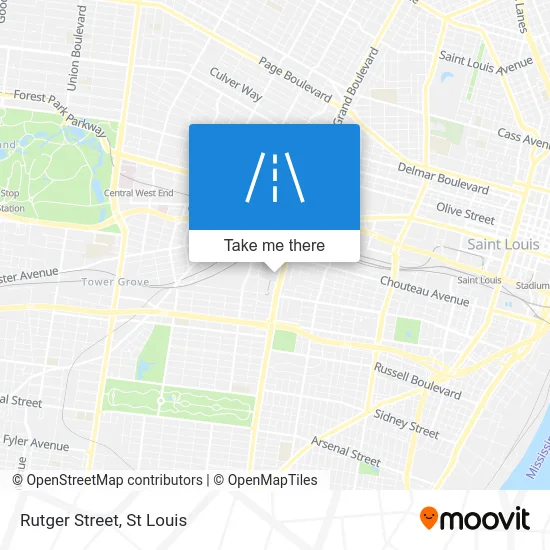 Rutger Street map