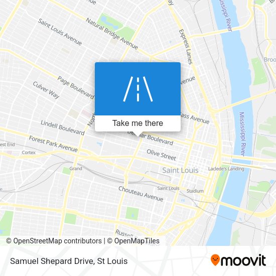 Samuel Shepard Drive map