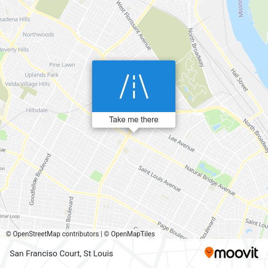 San Franciso Court map
