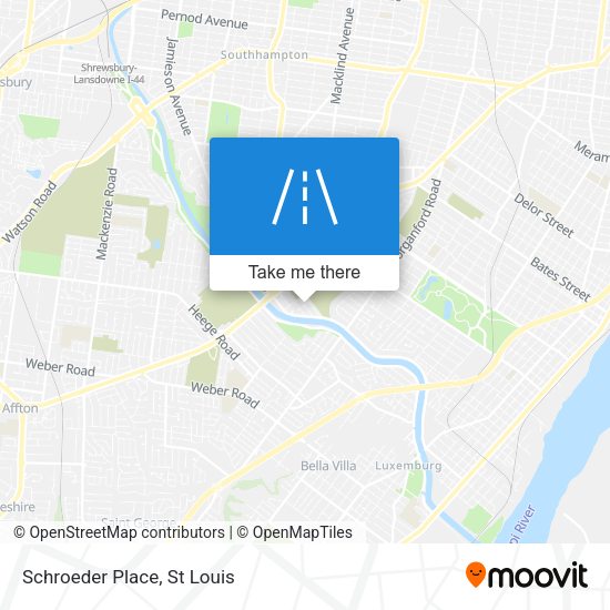 Mapa de Schroeder Place