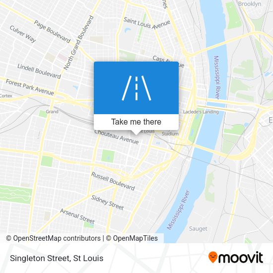 Mapa de Singleton Street