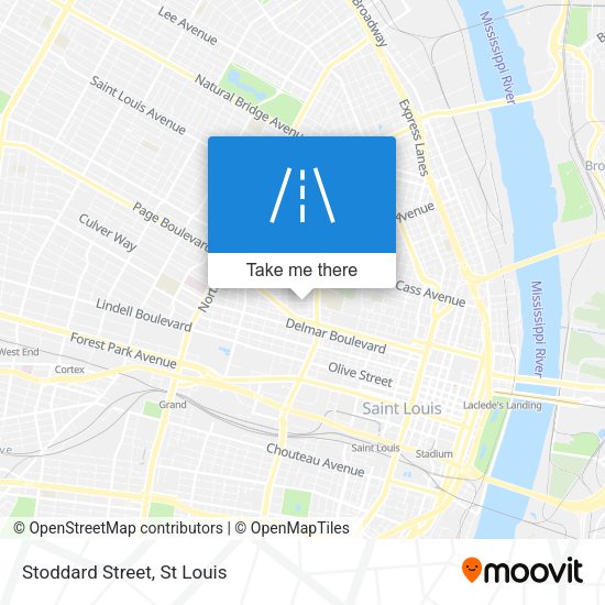 Mapa de Stoddard Street