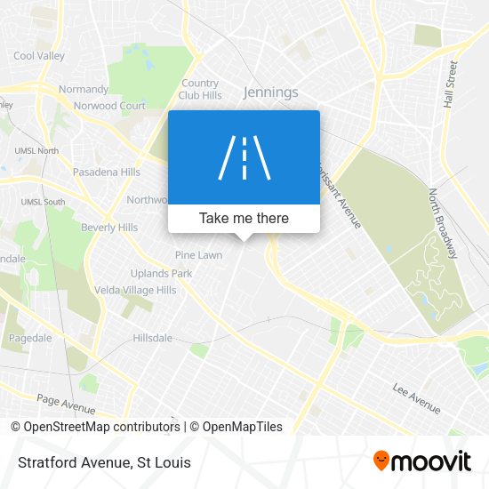 Mapa de Stratford Avenue