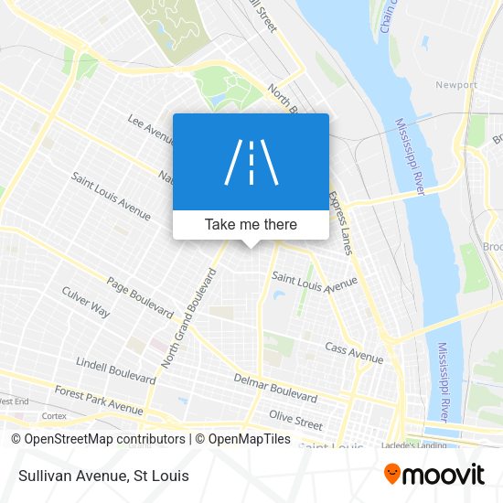 Mapa de Sullivan Avenue