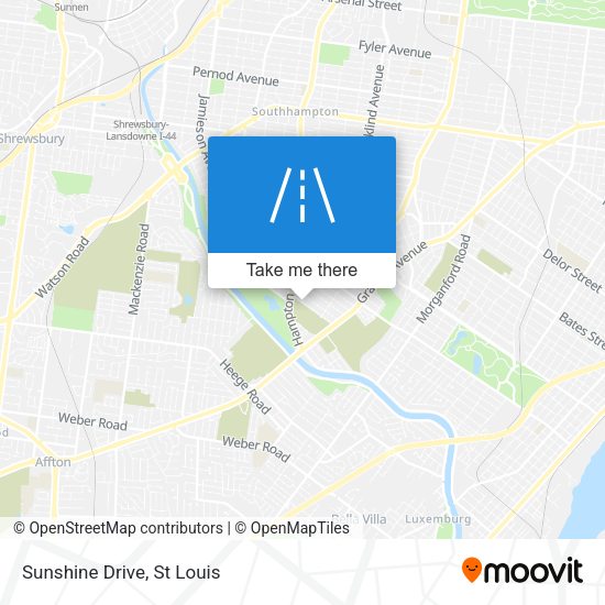 Mapa de Sunshine Drive
