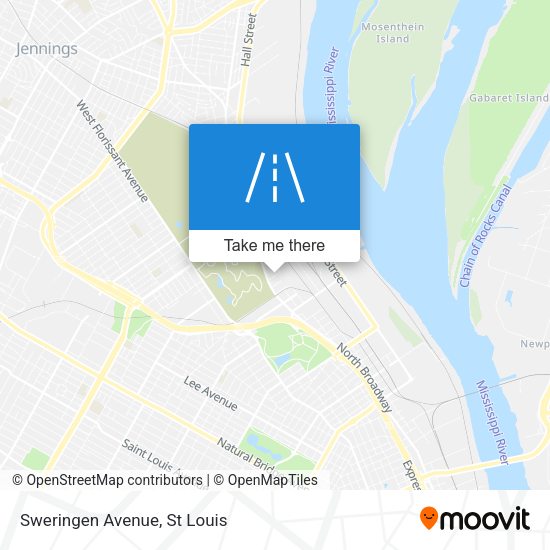 Mapa de Sweringen Avenue