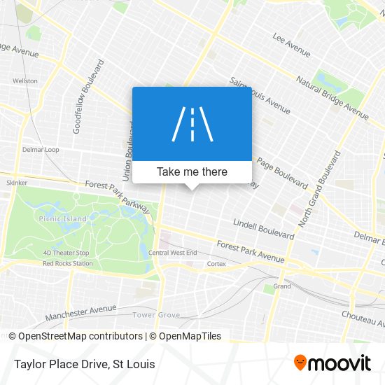 Taylor Place Drive map