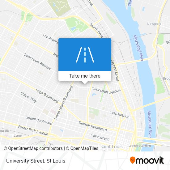 Mapa de University Street