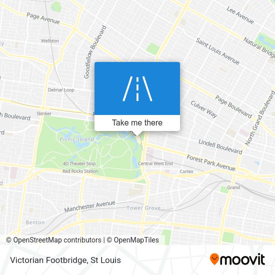 Victorian Footbridge map