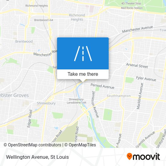 Mapa de Wellington Avenue